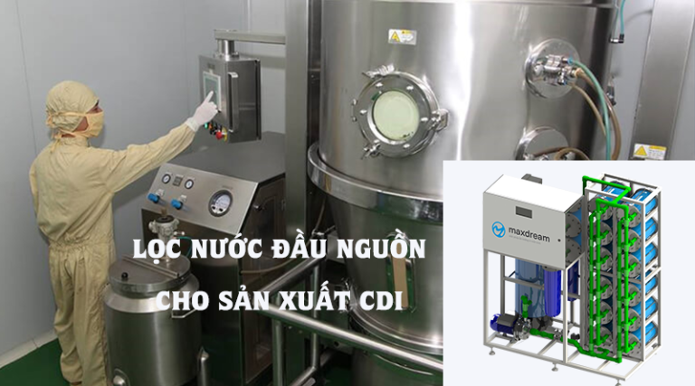 lọc nước đầu nguồn cho Sản xuất