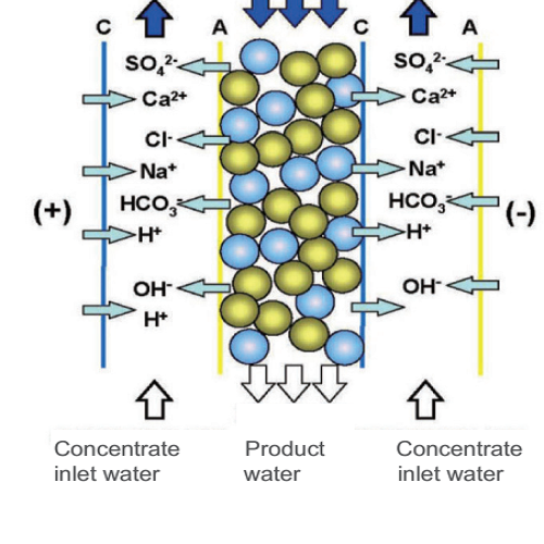 Hiệu suất lọc nước giữa CDI và EDI