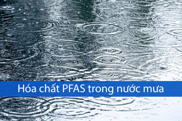 hóa chất PFAS trong nước mưa