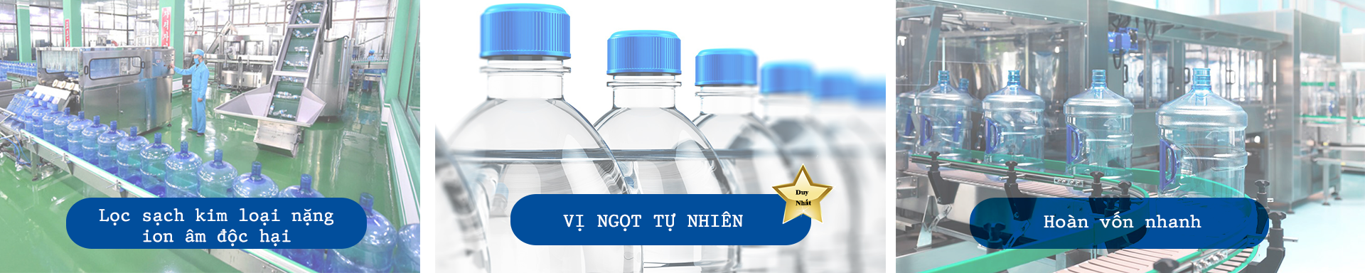 Dự án dây chuyền lọc nước đóng bình 6 Banner Trang Con - Dây Chuyền Nước đóng Bình