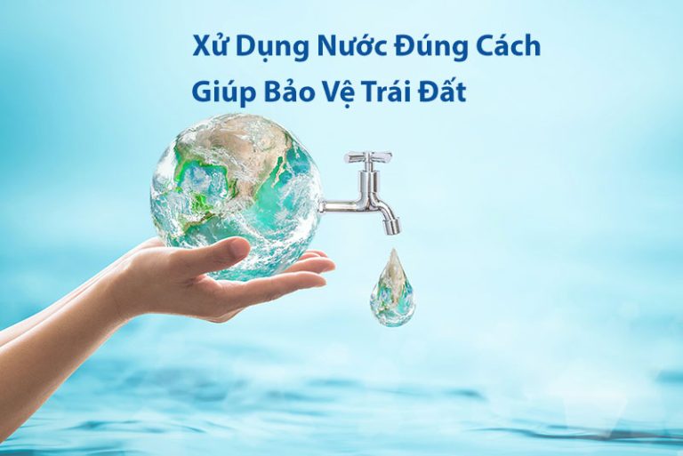 Xử Lý Nước Tại Nhà Có Góp Phần Bảo Vệ Trái đất