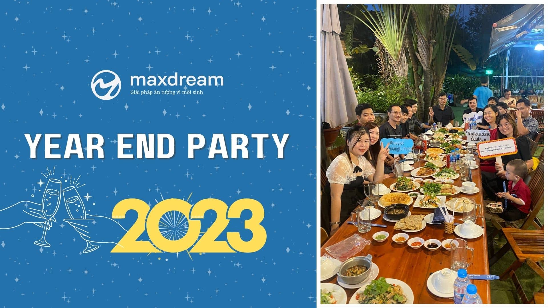 Year End Party 2022: Maxdream khép lại năm cũ với chặng hành trình khó quên
