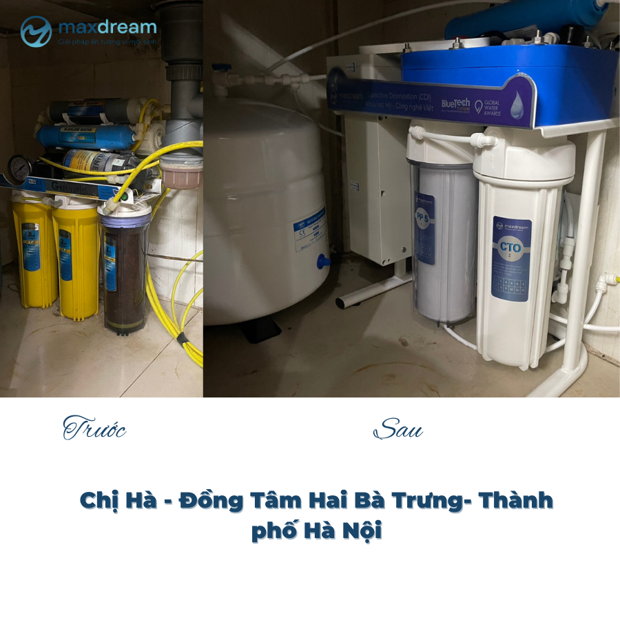 Hình ảnh Khách Hàng Trước Và Sau Lắp đặt Cdi 2