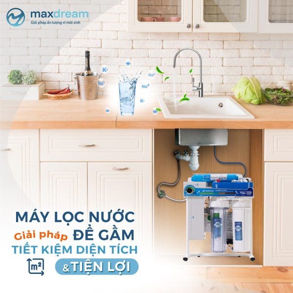 Máy lọc nước để gầm Maxdream CDI DG01 - Ảnh 2