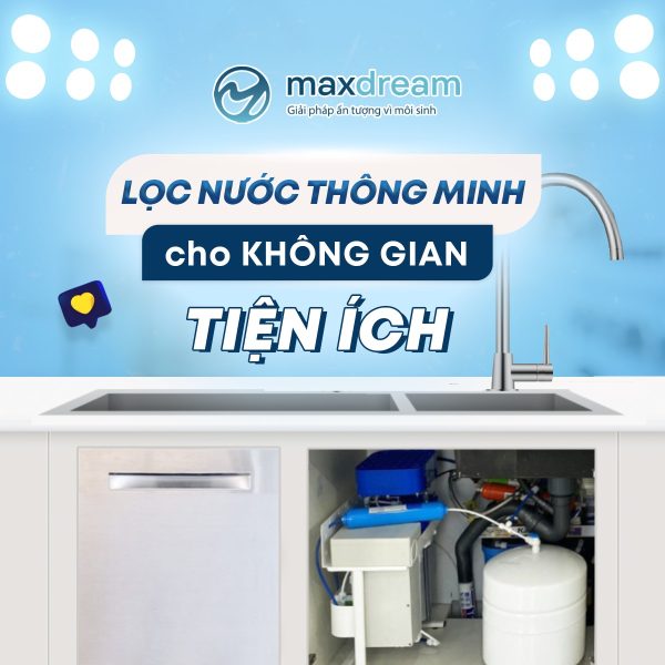 Máy lọc nước để gầm Maxdream CDI DG01 - Ảnh 4
