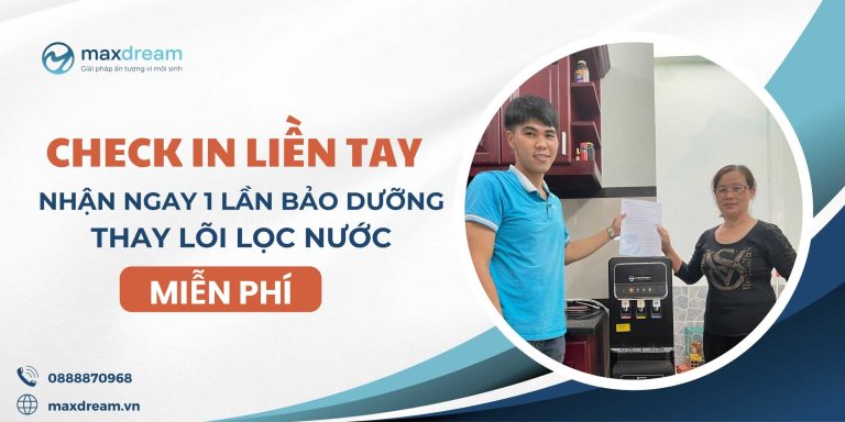 Check in liền tay nhận ngay quà tặng GÓI bảo dưỡng MIỄN PHÍ 1 Check In Liền Tay Nhận Ngay Gói Bảo Dưỡng
