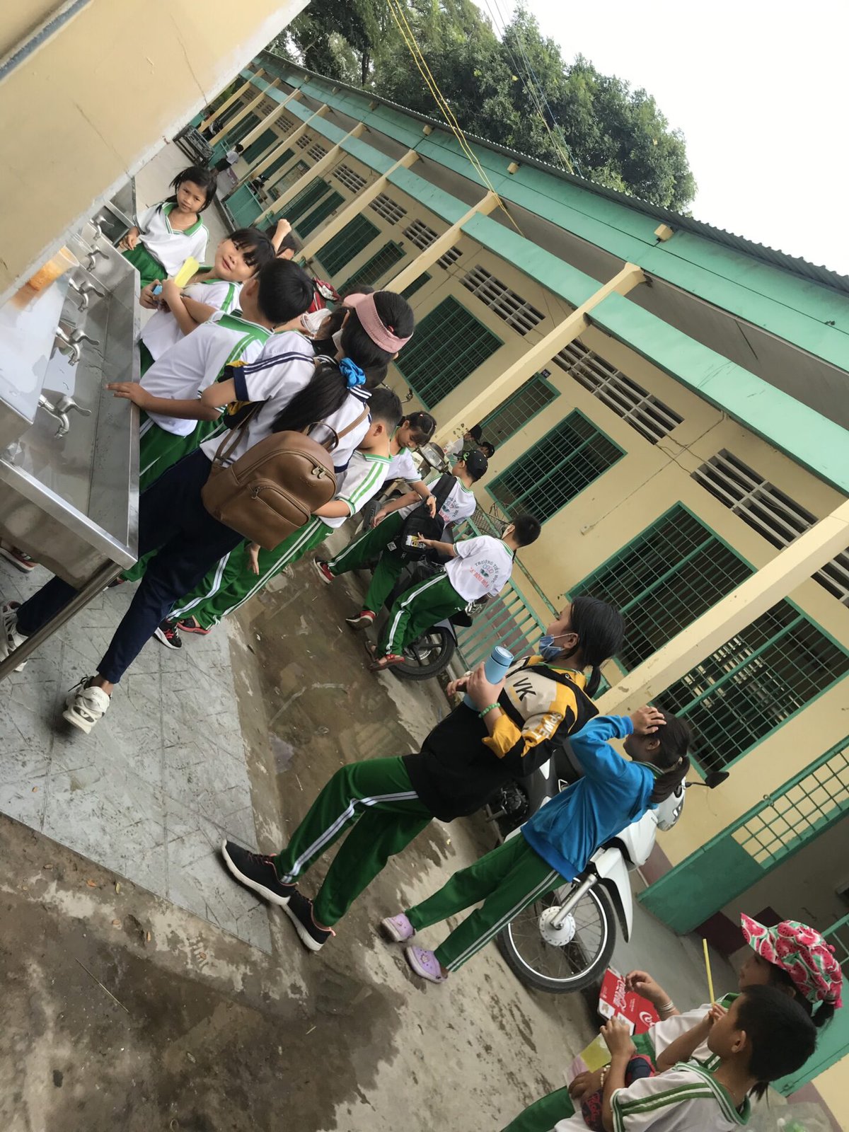 Hệ lọc nước trường học A Hòa Bình