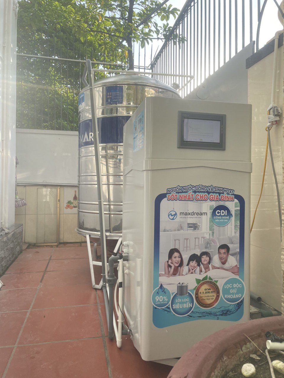 Máy lọc tổng Maxdream CDI cho nhà phố