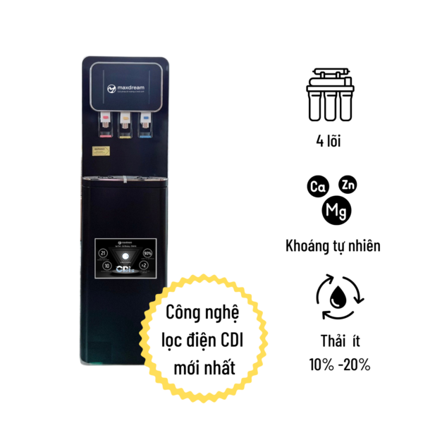Máy lọc nước nóng lạnh mát Maxdream CDI NL01 - Ảnh 7