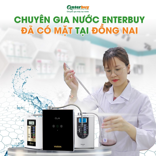 Enterbuy - Cung cấp nhiều hãng máy lọc nước chất lượng tại Đồng Nai