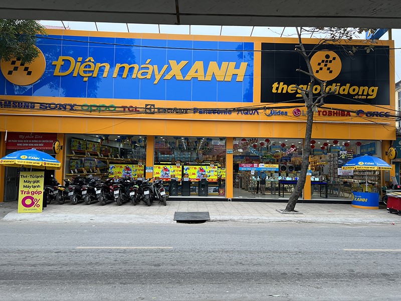 Cửa hàng Điện Máy Xanh tỉnh Phú Thọ