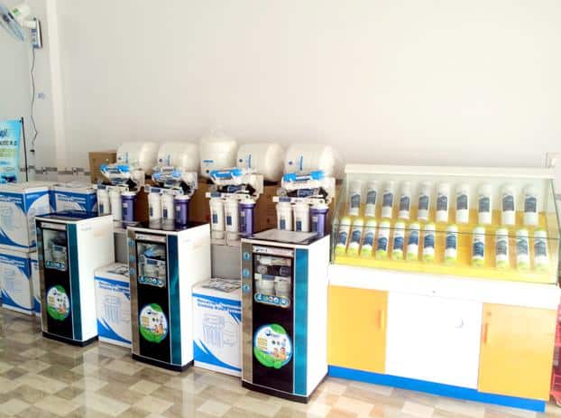 Sản phẩm máy lọc nước công ty Minh Vương