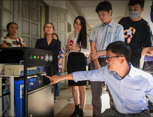 Cựu sinh viên ĐH Bách khoa Hà Nội công bố công nghệ lọc siêu tinh khiết - Ảnh 2.