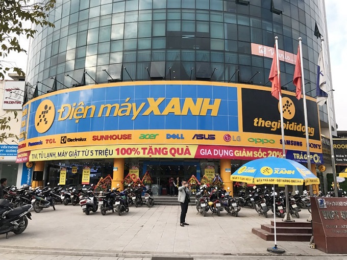 Cửa hàng Điện Máy Xanh chi nhánh Quảng Ninh