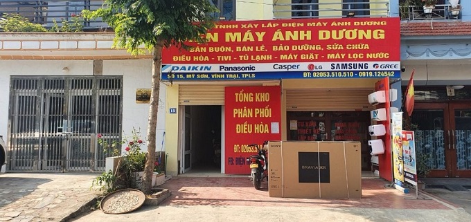 Cửa hàng điện máy Ánh Dương - Lạng Sơn