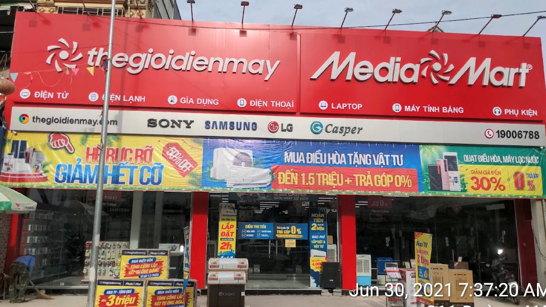 Cửa hàng điện máy Media Mart chi nhánh Tỉnh Quảng Trị