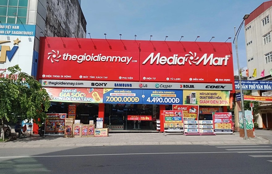 Cửa hàng Media Mart tại Tỉnh Thái Nguyên