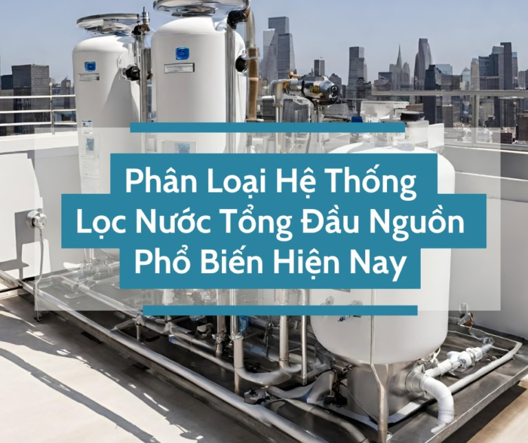 Phân loại hệ thống lọc nước tổng đầu nguồn