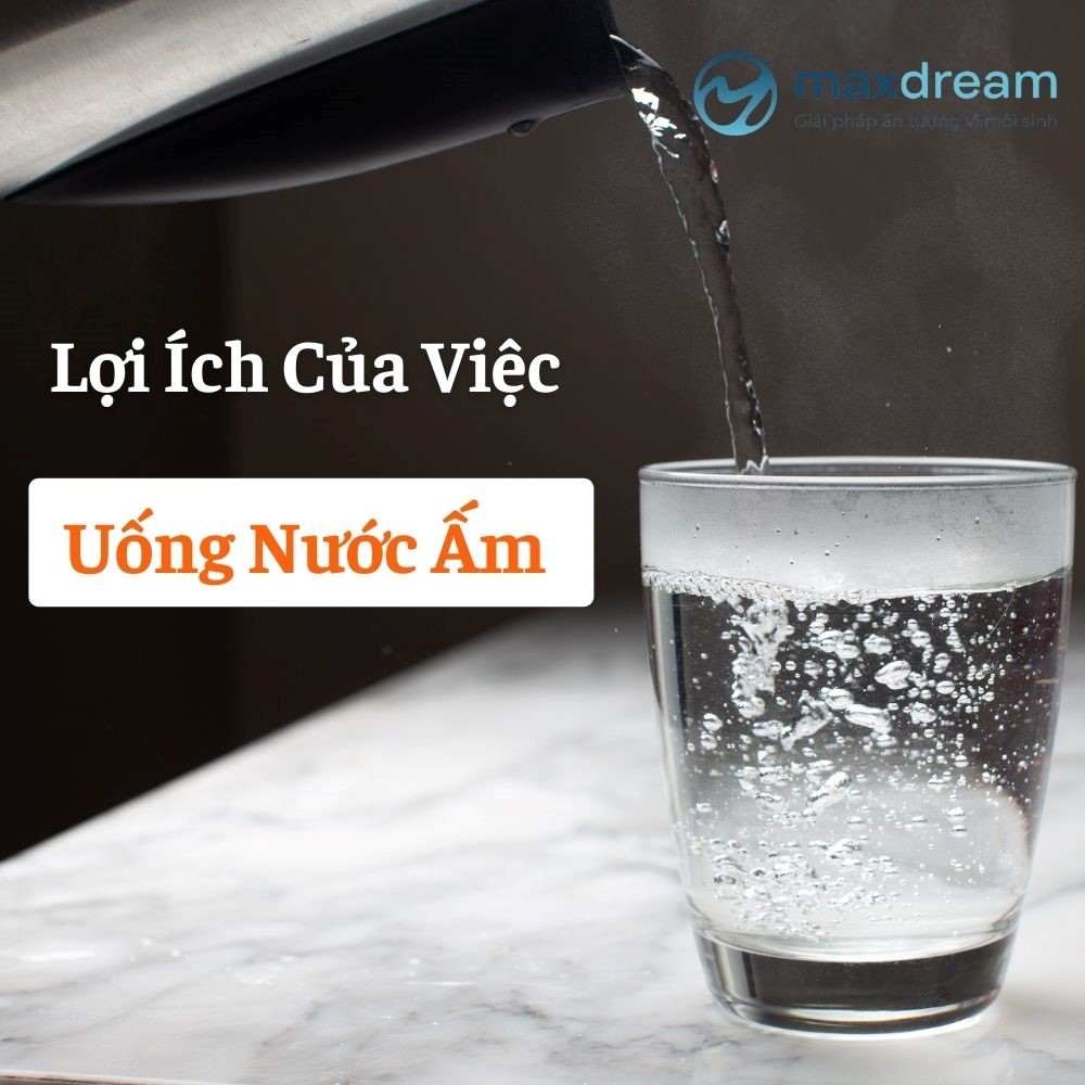 Uống nước ấm (từ 25-30°C) thường xuyên mang lại nhiều lợi ích đáng kể cho sức khỏe