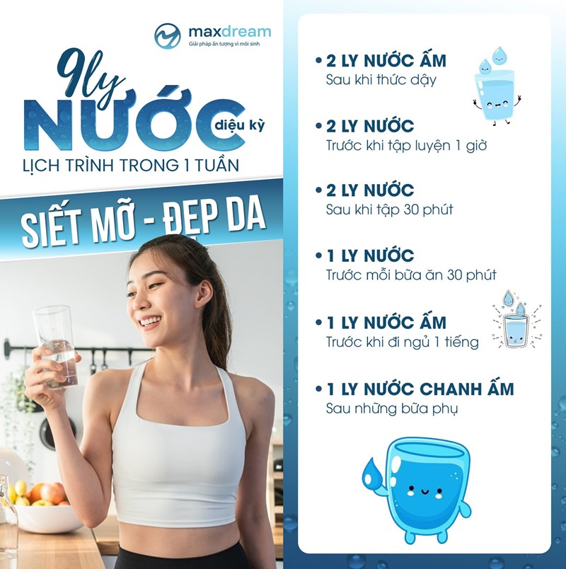 Để phòng ngừa mất nước, điều quan trọng nhất là bạn cần uống đủ nước mỗi ngày