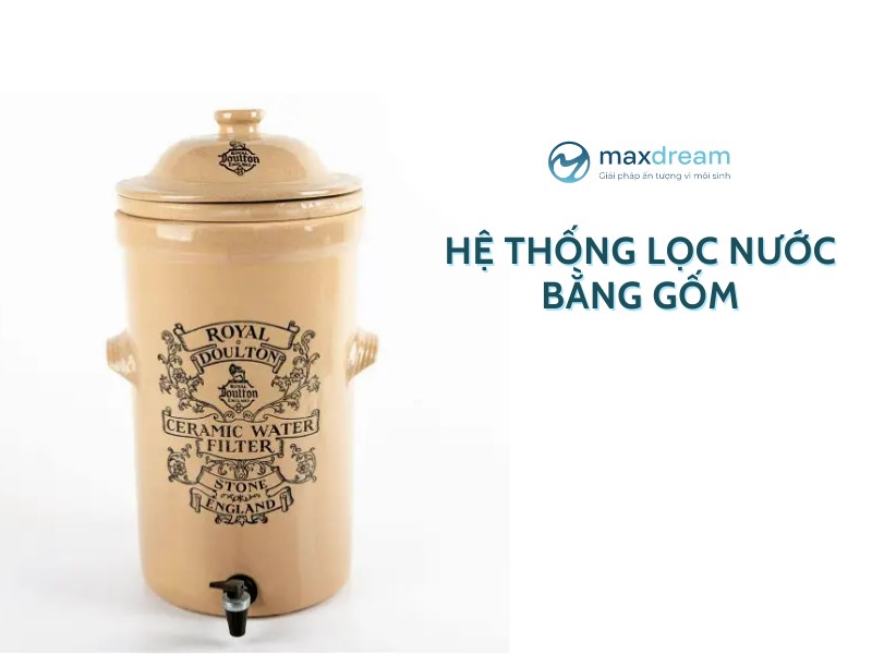 Hệ thống lọc nước thời cách mạng công nghiệp