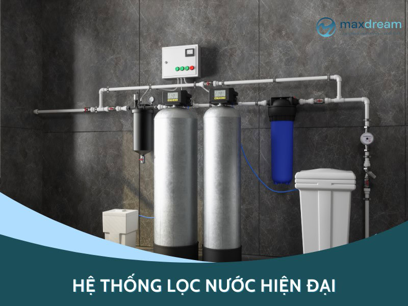 Hệ thống lọc nước thời hiện đại