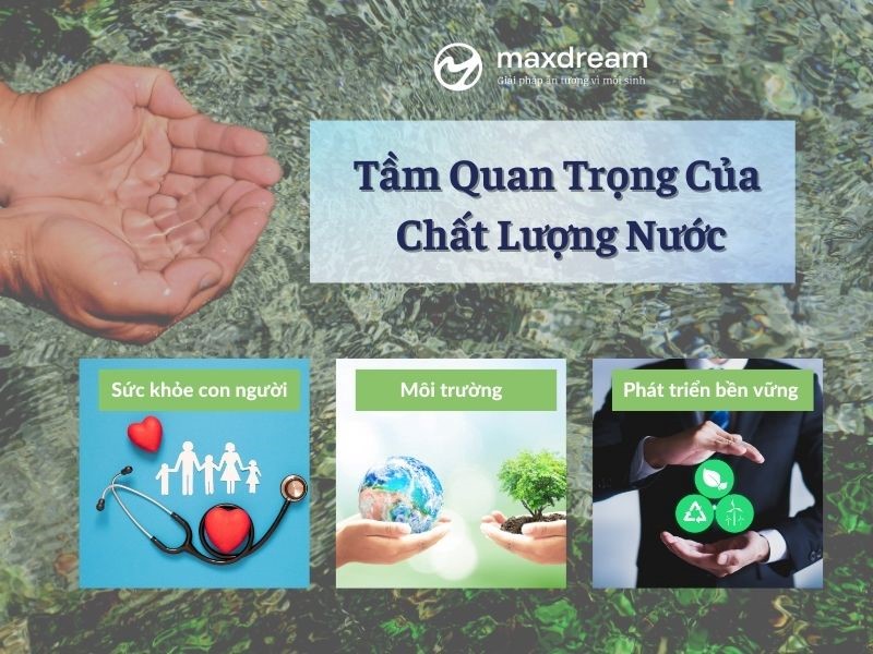 Tầm quan trọng của chất lượng nước