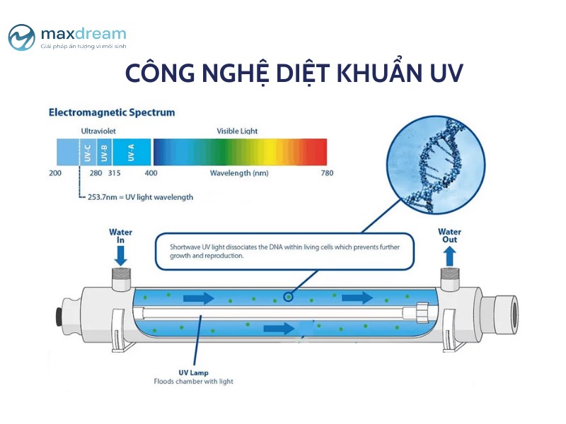 Công nghệ khử trùng UV (Ultra Violet)