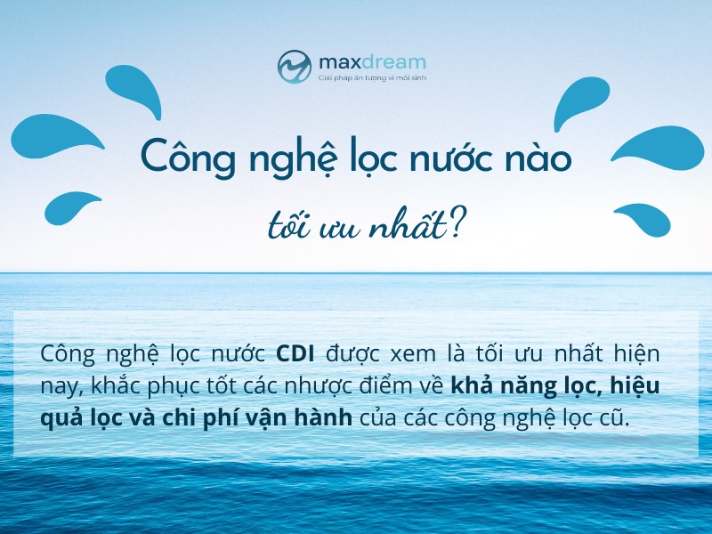 Công nghệ lọc nước nào tốt nhất hiện nay